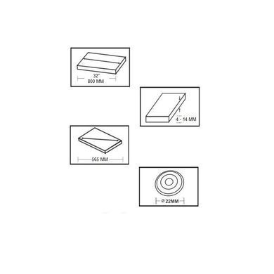 Плиткоріз 32 дюйми 800 мм Kraft&Dele KD10675