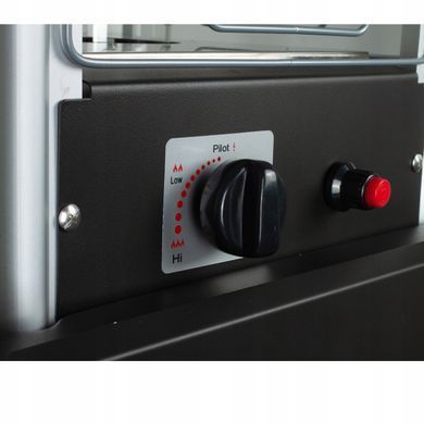 Обігрівач для тераси газовий інфрачервоний FLAME Heater Exclusive FL185 14 кВт з ефектом полум&rsquo;я MalTec