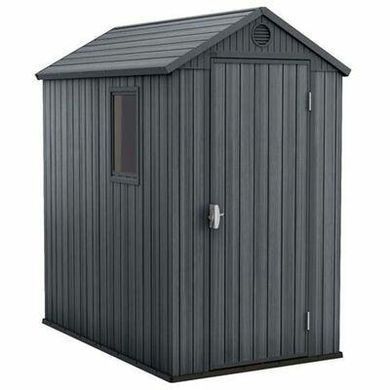 KETER БУДИНОЧОК ГОСПОДАРСЬКИЙ DARWIN 4x6 СІРИЙ 125,8 x 184,5 x 205см