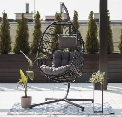 Подвесное кресло кокон Black Harmony Focus Garden