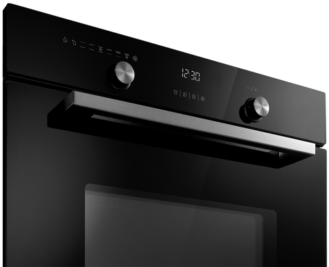 Вбудована електрична багатофункціональна духовка 60 см Concept black etv7460bc