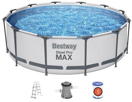 Басейн великий круглий Steel Pro Max Bestway 56418