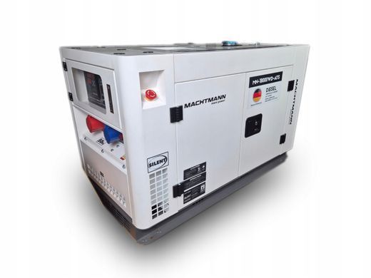 Генератор дизельний 400 В 18 кВА Machtmann MN18000WD-ATS