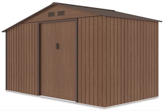 Металлический сарай для дачи Walnut Madison Hardmaister