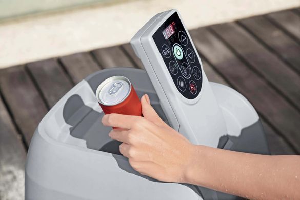 Гидромассажная ванна надувная SPA до 6 человек AirJet EnergySense SQUARE BESTWAY