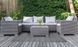 Килим для тераси та балкону Witch Gray 180х270 см поліпропіленовий сірий MOODME