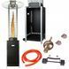 Обігрівач для тераси газовий інфрачервоний FLAME Heater Exclusive FL185 14 кВт з ефектом полум&rsquo;я MalTec