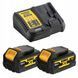 DEWALT КЛЮЧ УДАРНИЙ 1/2" 18V DCF900P2G 1355Nm 2x5,0Ah З ВКЛАДИШЕМ ДЛЯ ВІЗКА