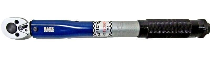 Динамометрический ключ 1/4", 25 Нм Bass Polska 7451