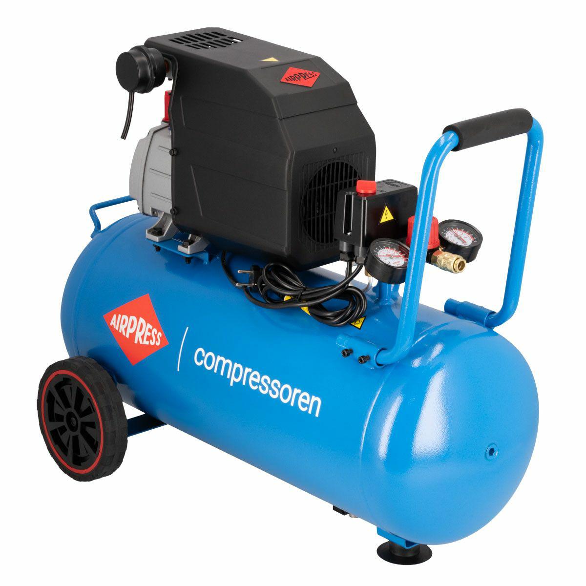 Компрессор Airpress 50 л 206 л/мин 2 л.с. HL260-50, 1,5 кВт