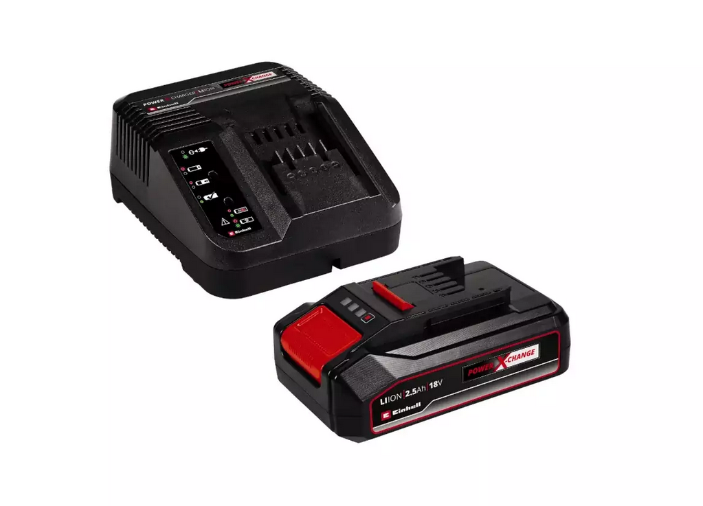 Аккумулятор Einhell 18 В, 2.5 Ah + зарядное устройство, стартовый набор PXC