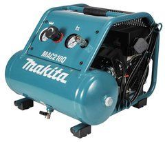 MAKITA КОМПРЕСОР MAC210Q 9,3BAR БЕЗМАСТИЛЬНИЙ 56,6Л/ХВ. 7,6Л