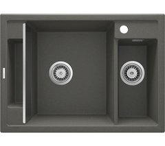 Кухонна мийка Deante Magnetic ZRM T503 антрацит - граніт, вбудовується в стільницю