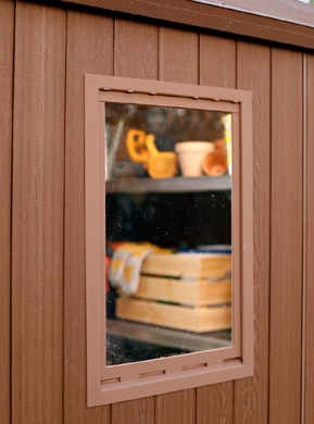 Садовый домик пластиковый DARWIN 6x4 Brown - KETER