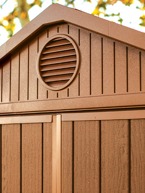 Садовый домик пластиковый DARWIN 6x4 Brown - KETER