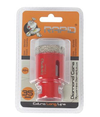 Кільцева алмазна коронка fi35 M14 RAPID Mar-Pol M22766