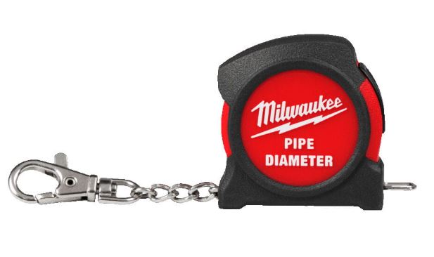 Рулетка трубная Milwaukee 2,43 м с магнитом для измерения диаметра труб