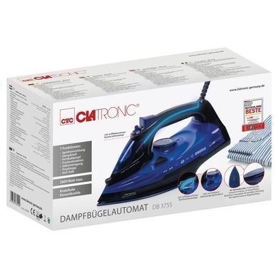 Утюг паровой 2800 Вт Clatronic DB 3755