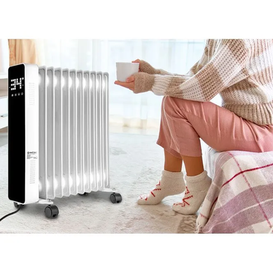 Масляный радиатор 2500 Вт с термостатом и Wi-Fi Efficient Thermostat Мaltec