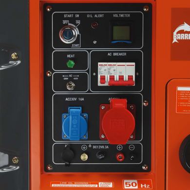 Генератор дизельний Barracuda Szrats Q-boot 120 кВт 150 кВА