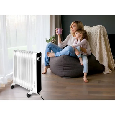 Масляный радиатор 2500 Вт с термостатом и Wi-Fi Efficient Thermostat Мaltec