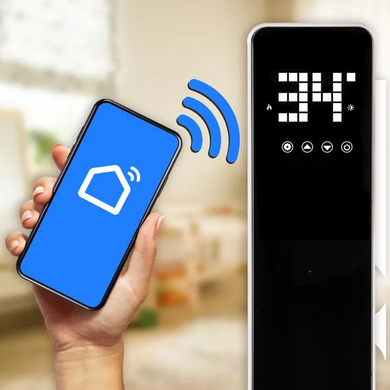 Масляный радиатор 2500 Вт с термостатом и Wi-Fi Efficient Thermostat Мaltec