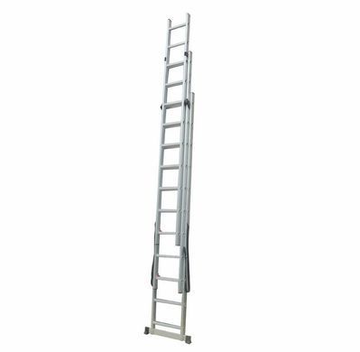 Многофункциональная алюминиевая лестница Solid Maxi 3x11 м Hardmaister