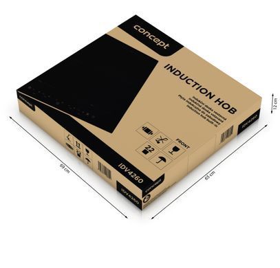 Вбудовувана індукційна плита 60 см Concept IDV4260