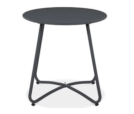 Кресло-качели со столом AGAVA ART садовый комплект темно-серый Focus Garden