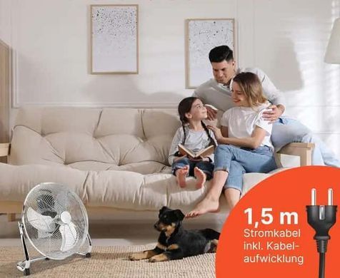 Підлоговий вентилятор WM 50 см 120 Вт PROFICARE PC-VL 3067