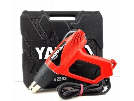 YATO ФЕН ТЕХНИЧЕСКИЙ 2000W/LED С АКСЕССУАРАМИ 82293
