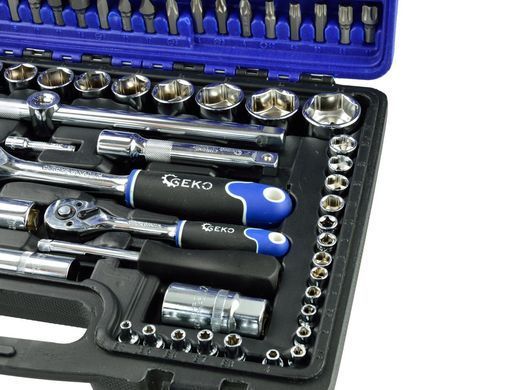 Набір торцевих ключів 108 ел Geko G10101
