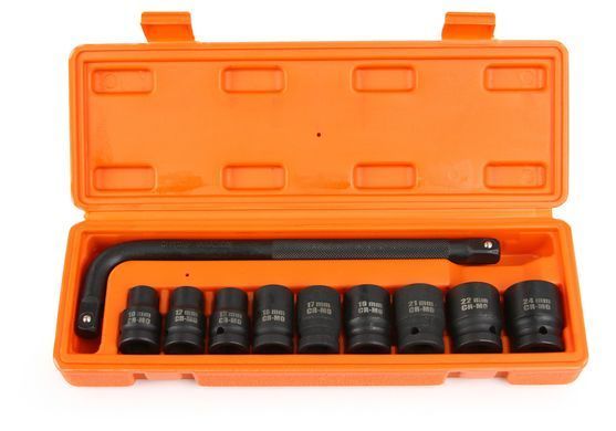 Набір ключів торцевих 10шт. шестигранник BJC /10-24MM/ Mar-Pol M58235