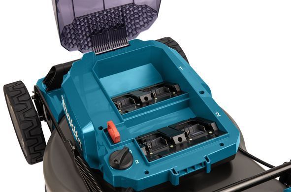 MAKITA КОСАРКА 18Vx2 DLM462PT4 46см 4x5,0Ah З ПРИВОДОМ