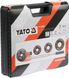 Набір плашок трубних клупів для нарізки різьблення 3/8″-1″ Yato YT-29001