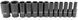 Набор головок ударных 10-32 1/2'' PM-ZNU-13-0.5T Powermat