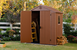 Садовый домик пластиковый DARWIN 6x4 Brown - KETER