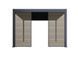 Жалюзийная панель для перголы 1,2 м алюминиевая Woodgrain ELEGANCE DELUXE FUSION Gutroof