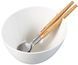 Misa ceramiczna do sałat Klausberg z łyżkami ze stali nierdzewnej 23,5 cm