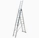 Многофункциональная алюминиевая лестница Solid Maxi 3x11 м Hardmaister