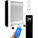 Масляный радиатор 2500 Вт с термостатом и Wi-Fi Efficient Thermostat Мaltec