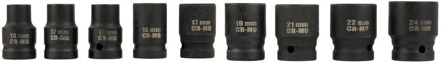 Набір ключів торцевих 10шт. шестигранник BJC /10-24MM/ Mar-Pol M58235