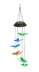 Светильник ночник Butterfly Led Solar на солнечной батарее 16 режимов colors