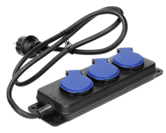 Орно удлинитель мастерская 3X розетки IP44 резина 3x1. 5mm2