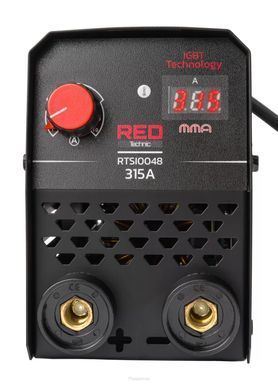 Інверторний зварювальний апарат RED Technic LCD MMA 315A IGBT RTSI0048