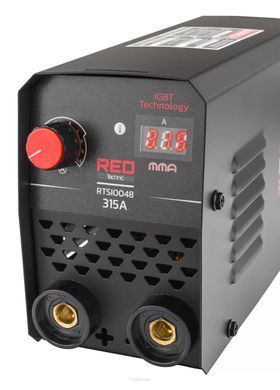 Інверторний зварювальний апарат RED Technic LCD MMA 315A IGBT RTSI0048
