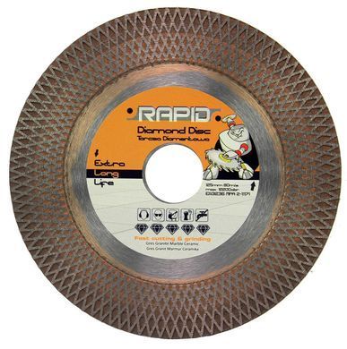 Алмазний диск 125x22,2 мм RAPID Багатоцільовий Mar-Pol M08704