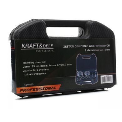 Профессиональный набор вольфрамовых коронок Kraft&Dele KD10285