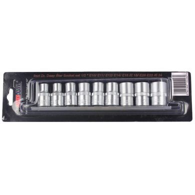 Набор торцевых ключей 1/2" Torx 9 шт Mar-Pol M66421