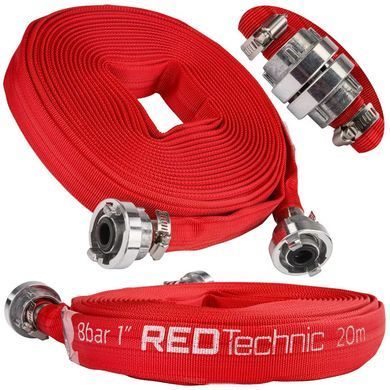 Шланг пожарный RED TECHNIC RTWS0065, 20 м